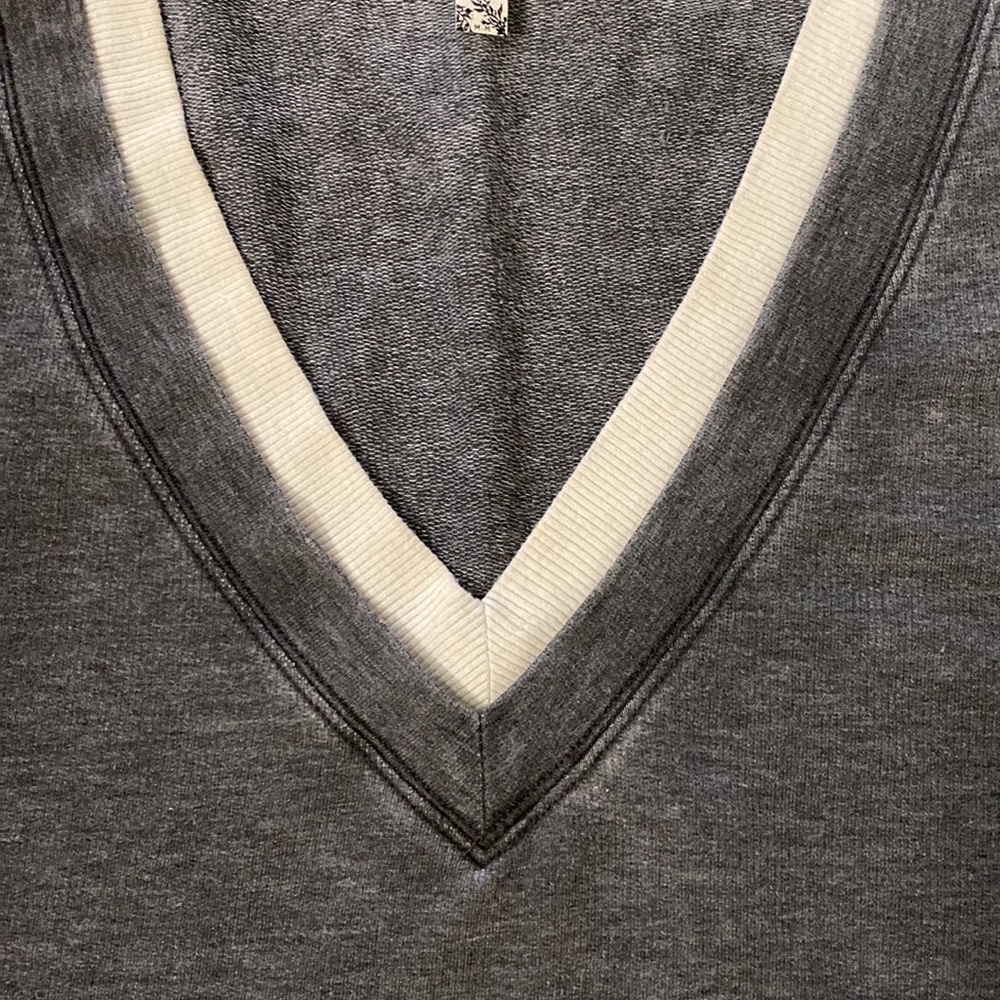 Free People Cozy Girl Deep V Body Suit - Picture 10 of 10